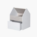 Movo Ivory Kids Toy Storage Unit