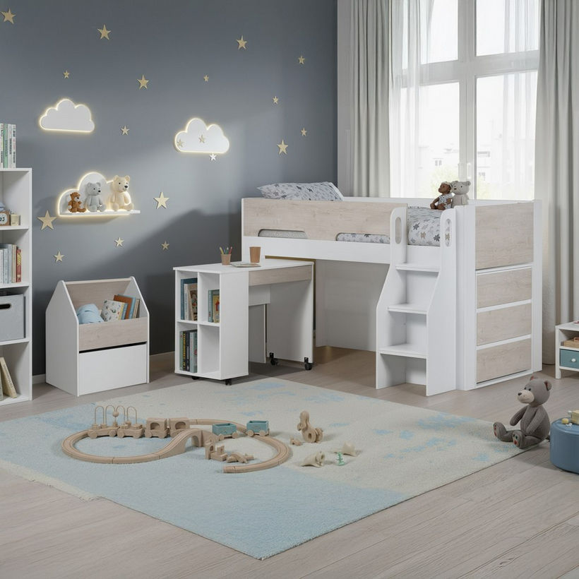 Movo Ivory Kids Toy Storage Unit - Image 10