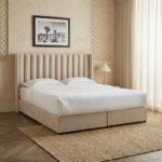 Curvy Clark Upholstered King Bed - 180x200 cm
