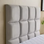 Curvy Rubik Twin Upholstered Bed - 120x200 cm