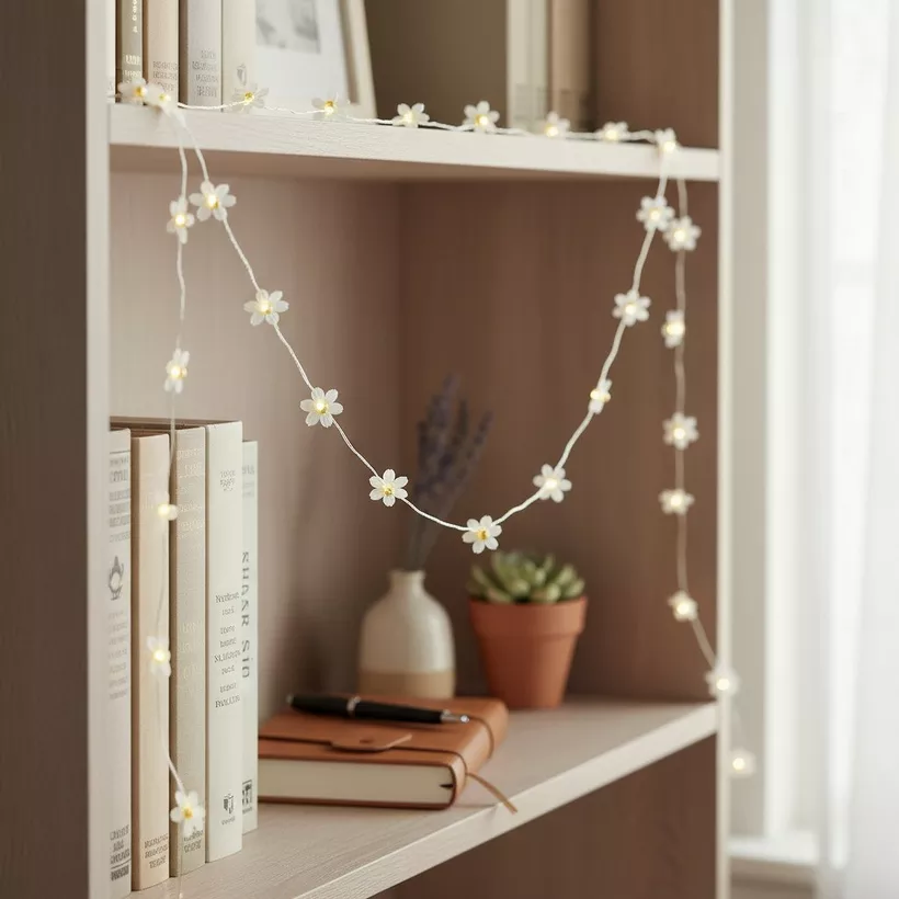 Elio 20-Piece Warm LED 2AA Flower 1.7 Metre String Light - Image 5