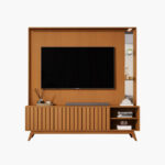 Movo Remington Wall Unit Upto 75 Inches with LED Light