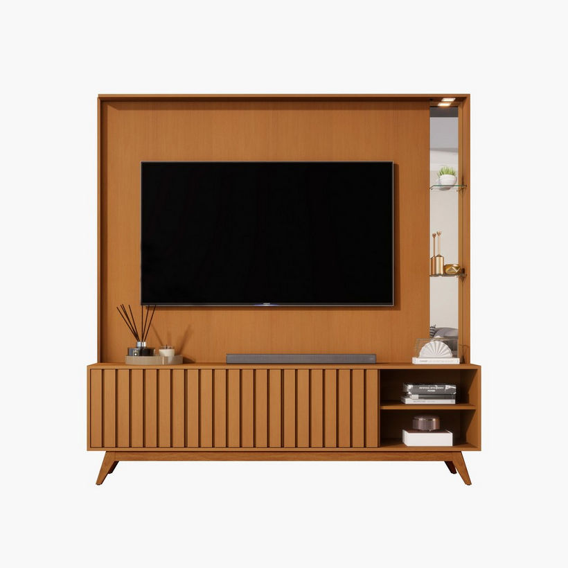 Movo Remington Wall Unit Upto 75 Inches with LED Light - Image 3
