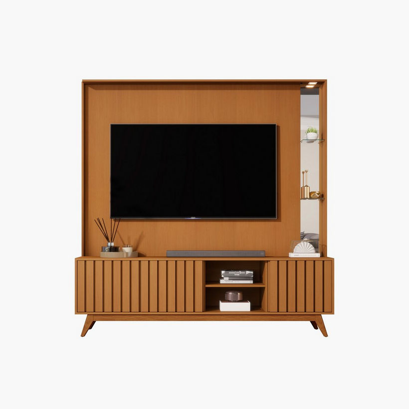 Movo Remington Wall Unit Upto 75 Inches with LED Light - Image 5