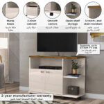 Movo Larissa High TV Stand for TVs upto 47 inches