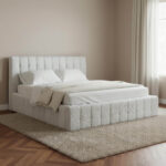 Island Stonia Upholstered King Bed - 180x200 cm