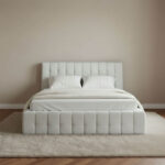 Island Stonia Upholstered King Bed - 180x200 cm