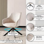 Winchester Belicia Swivel Dining Chair