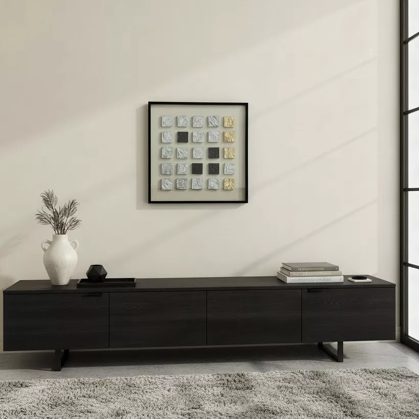 Aurum Olivia Luxe Square Shadow Box with PS Frame - 80x80 cm - Image 5