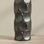 Pearson Ceramic Table Lamp with Linen Shade - 40x81.2 cm