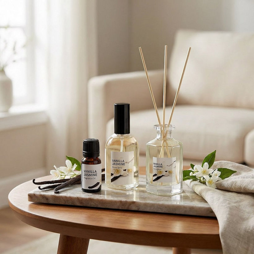 Qara Vanilla Jasmine Aroma Oil - 10 ml - Image 2