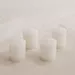 Qara Vanilla Jasmine Scented Votive Candle - Set of 4 - Image 6