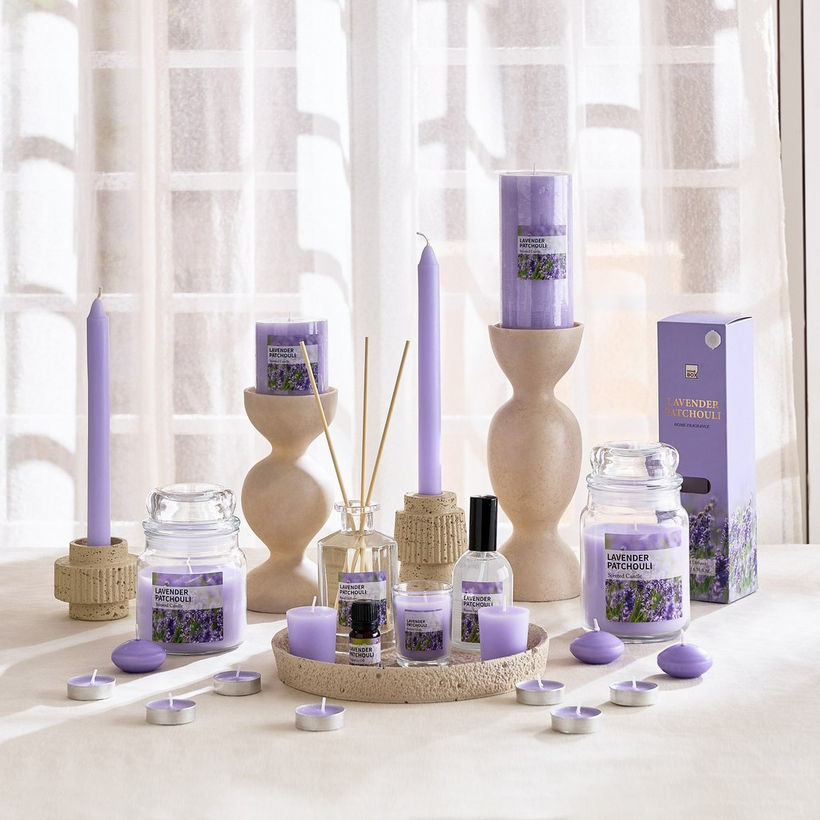 Qara Lavender Patchouli Tealight Candle - Set of 50 - Image 5