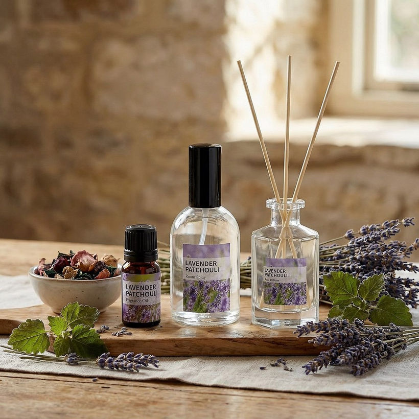 Qara Lavender Patchouli Aroma Oil - 10 ml - Image 2
