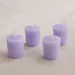 Qara Lavender Patchouli Scented Votive Candle - Set of 4 - Image 7