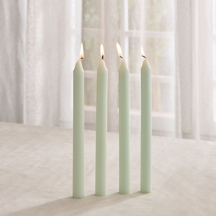 Qara Musk Peony Taper Candle - Set of 4 - Image 3
