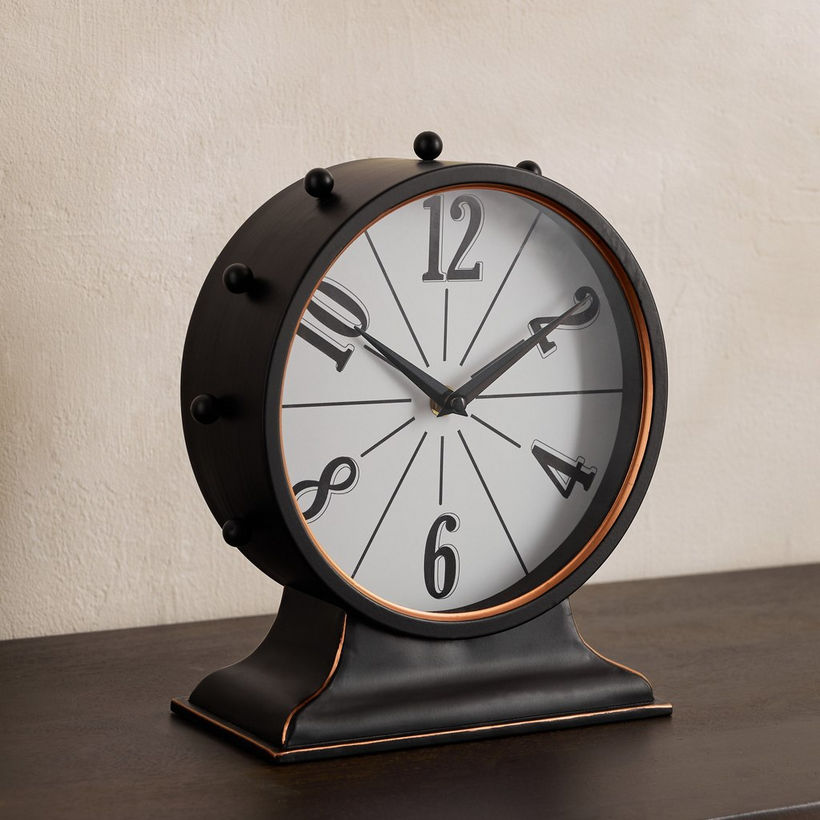 Maverick Vintage Table Clock with Stand - 23x10x25.5 cm - Image 6