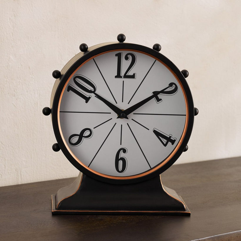 Maverick Vintage Table Clock with Stand - 23x10x25.5 cm - Image 7