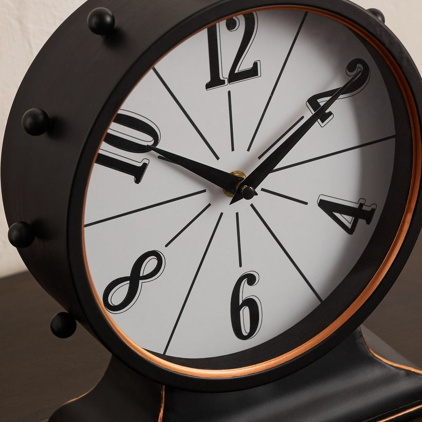 Maverick Vintage Table Clock with Stand - 23x10x25.5 cm - Image 9