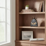 Maverick Vintage Box Table Clock - 22x8x32.5 cm