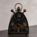 Maverick Vintage Box Table Clock - 22x8x32.5 cm