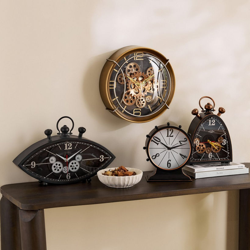 Maverick Vintage Box Table Clock - 22x8x32.5 cm - Image 10