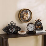 Maverick Vintage Meter Table Clock - 45x8x30 cm