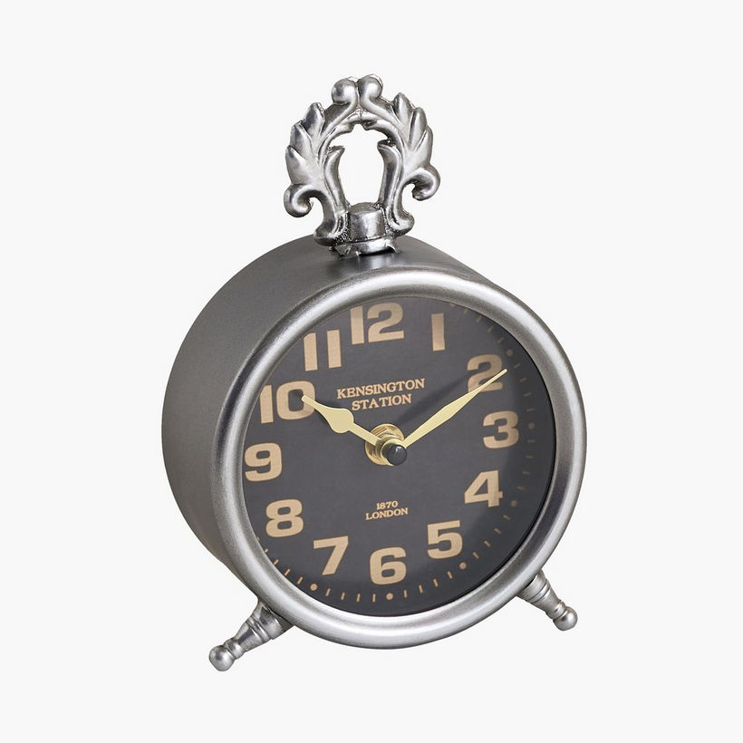 Maverick Vintage Round Table Clock - 13x6x19 cm - Image 2