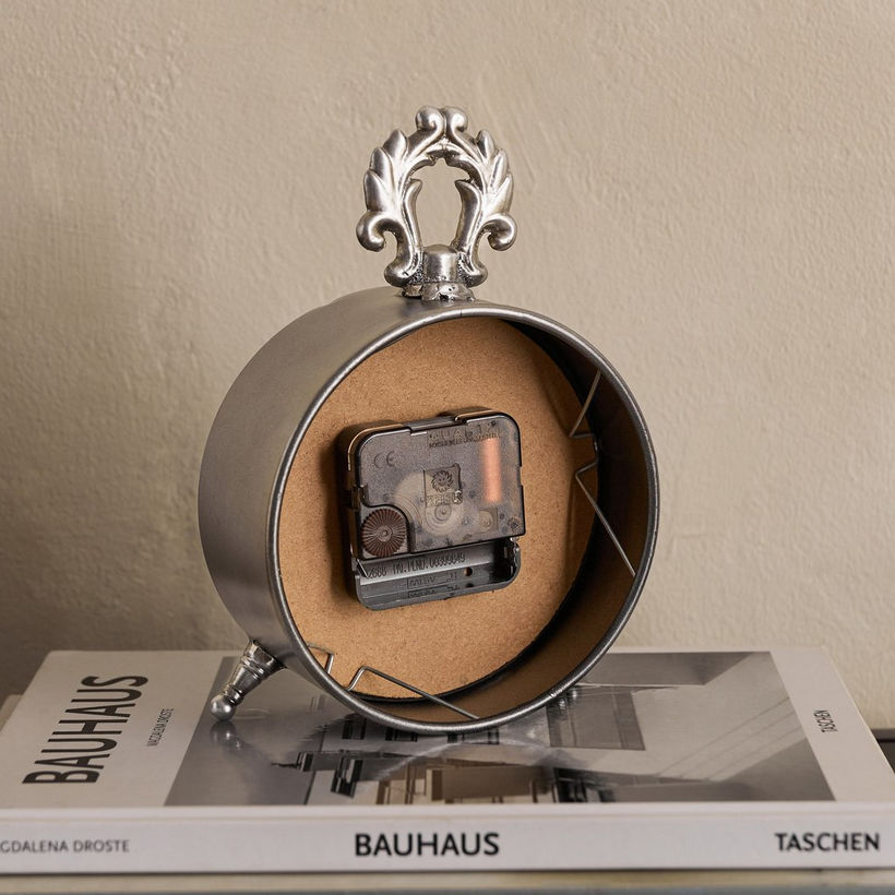 Maverick Vintage Round Table Clock - 13x6x19 cm - Image 8