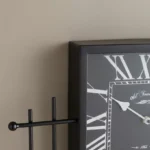 Maverick Vintage Wall Clock with Abstract Lines - 53x5x45 cm