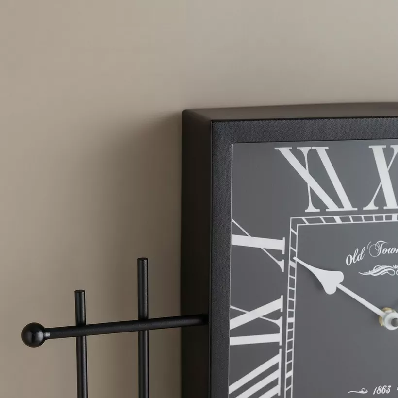 Maverick Vintage Wall Clock with Abstract Lines - 53x5x45 cm - Image 3