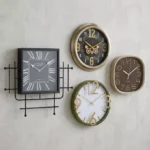 Maverick Vintage Wall Small Gear Clock - 42x7.8x42 cm