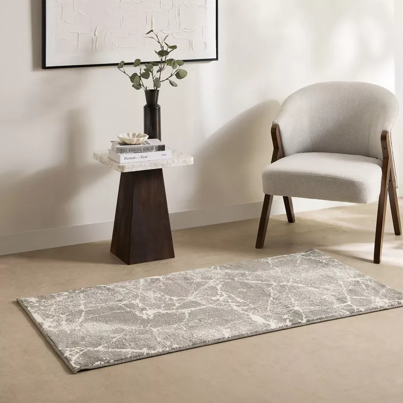 Vienna Feza Microfiber Textured Rug - 80x150 cm - Image 6