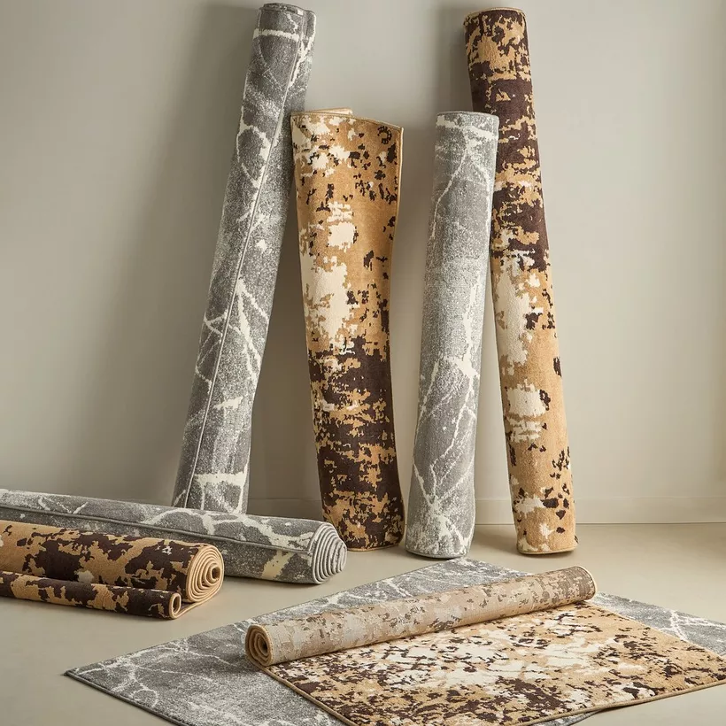 Vienna Feza Microfiber Textured Rug - 200x300 cm - Image 2