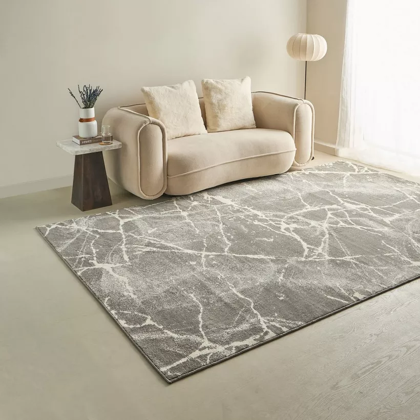 Vienna Feza Microfiber Textured Rug - 200x300 cm - Image 6