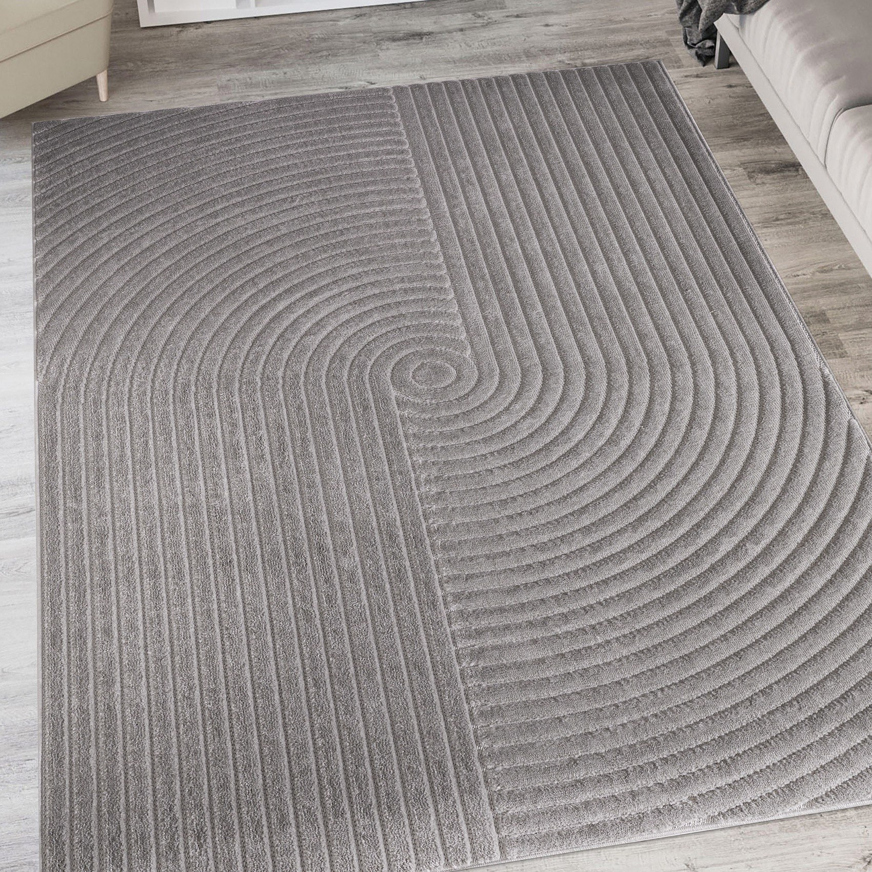Gleem Alwan Anti-Skid Polypropylene Rug - 120x170 cm
