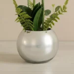 Areos Artificial Orchid Potted Plants in Ceramic Pot - 60 cm