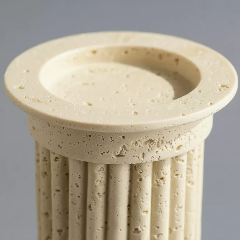 Umber Whyton Anelli Decorative Pillar Candleholder - 12x12x20 cm - Image 4