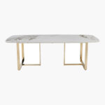 Pearl 8-Seater Sintered Stone Top Dining Table