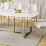 Pearl 8-Seater Sintered Stone Top Dining Table