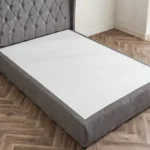 Curvy Chester Twin Upholstered Bed - 120x200 cm