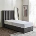 Curvy Clark Upholstered Single Bed - 90x200 cm - Image 12