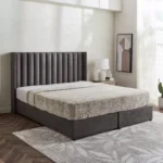 Curvy Clark Upholstered King Bed - 180x200 cm