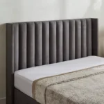 Curvy Clark Upholstered King Bed - 180x200 cm