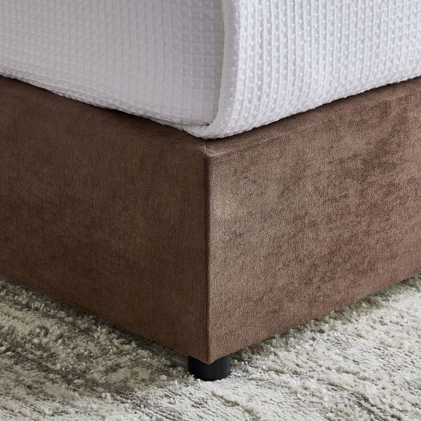 Curvy Clark Upholstered Single Bed - 90x200 cm - Image 8