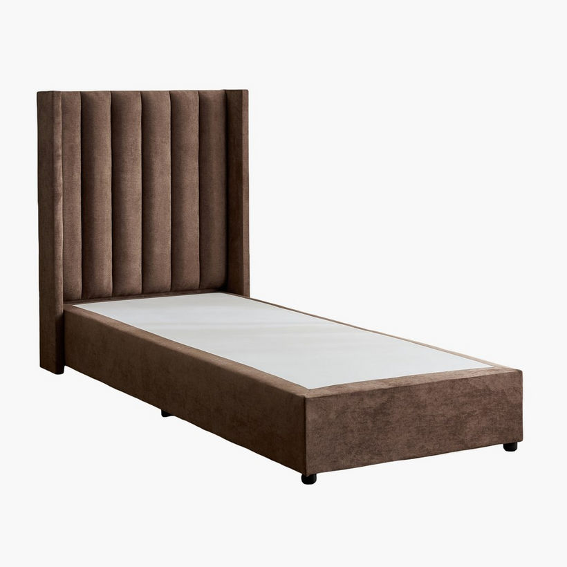 Curvy Clark Upholstered Single Bed - 90x200 cm - Image 10