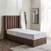 Curvy Clark Upholstered Single Bed - 90x200 cm - Image 11