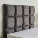 Curvy Rubik Queen Upholstered Bed - 140x200 cm