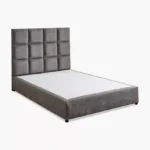 Curvy Rubik Queen Upholstered Bed - 140x200 cm