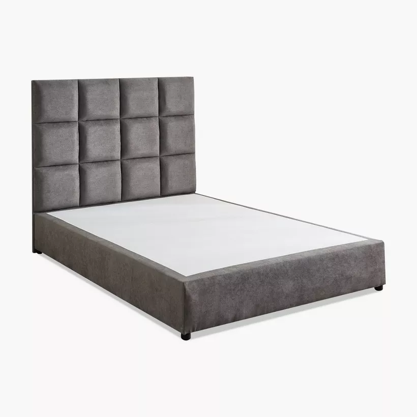 Curvy Rubik Queen Upholstered Bed - 140x200 cm - Image 10